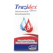 Trazidex Solucion Oftalmica X 5Ml | trazidex oftálmica 5ml
