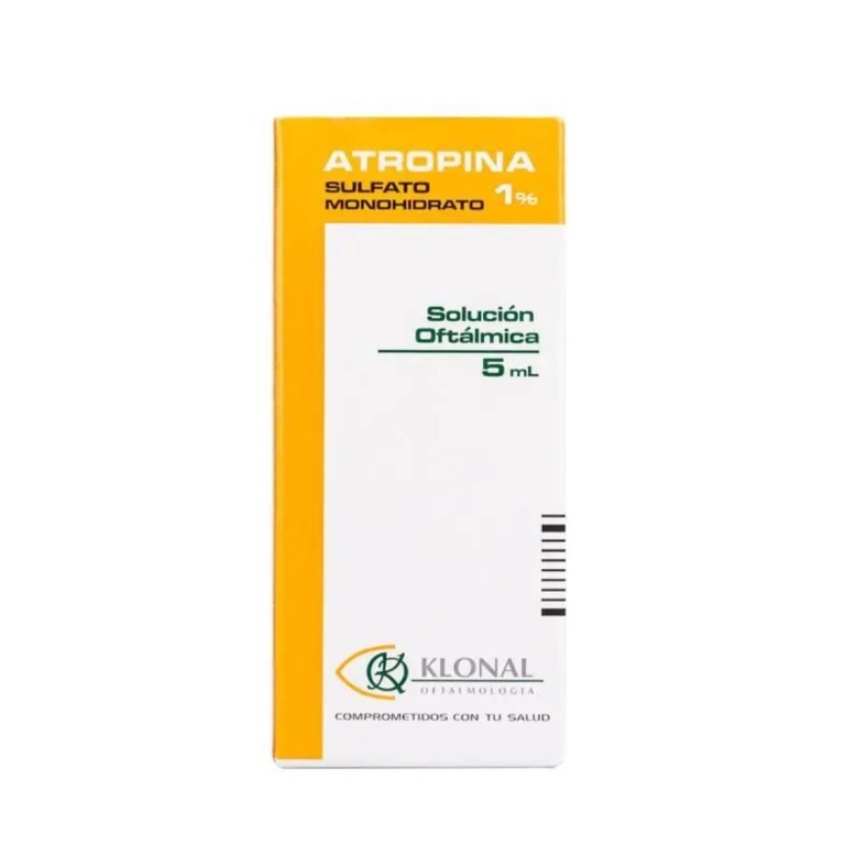 Atropina 1% Solucion Oftalmica X5Ml | atropina oftálmica 5ml