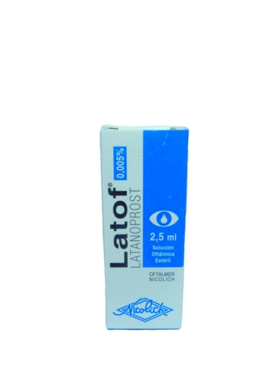 LATOF 0.005% X 2.5 ML SOLUCION OFTALMICA
