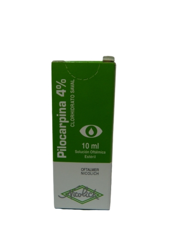 PILOCARPINA 4%  X10ML SOLUCION OFTALMICA