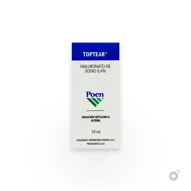 TOPTEAR LC SOLUCION  OFTALMICA 0.4% X10ML