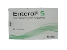ENTEROL S 250MG X10 CAPSULAS