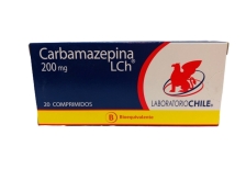 CARBAMAZEPINA 200 MG X 20 COMPRIMIDOS