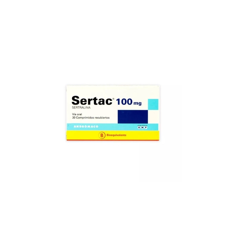 Sertac 100Mg X 30 Com Rec | sertac 30com