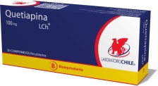 QUETIAPINA 100 MG X 30 COMPRIMIDOS RECUBIERTOS