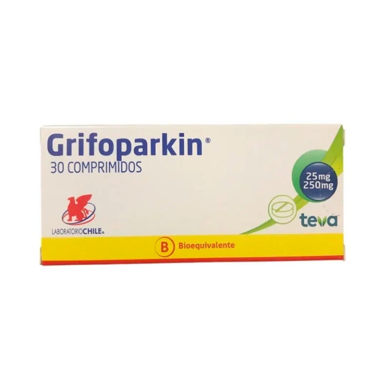 GRIFOPARKIN X30 COMPRIMIDOS