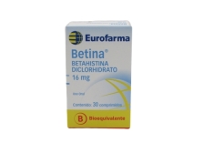 BETINA 16MG X30 COMPRIMIDOS