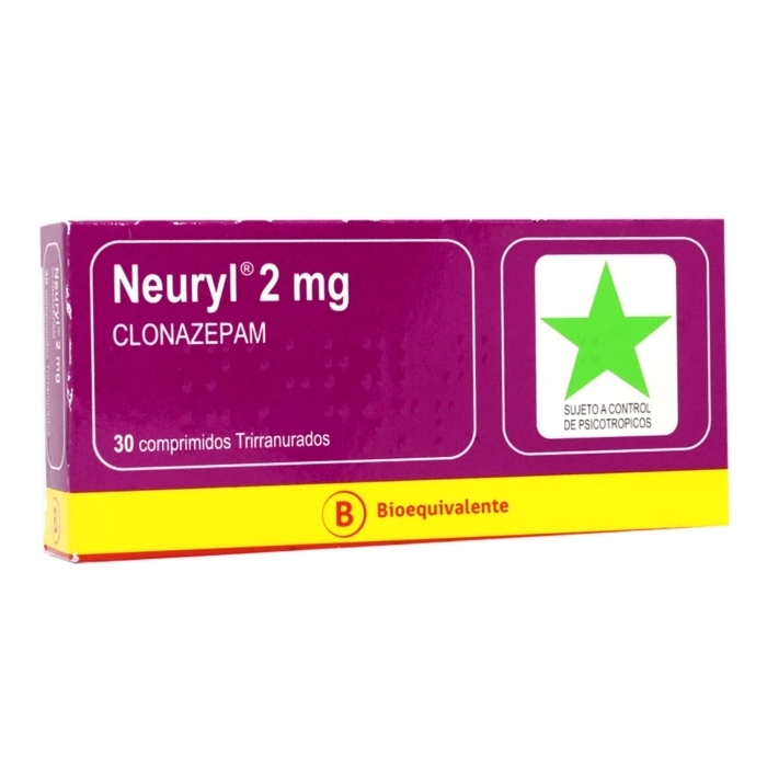 NEURYL 2 MG X 30 COMPRIMIDOS