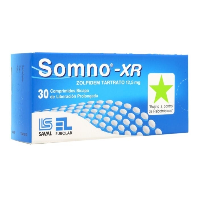SOMNO XR 12.5 MG X30 COMPRIMIDOS