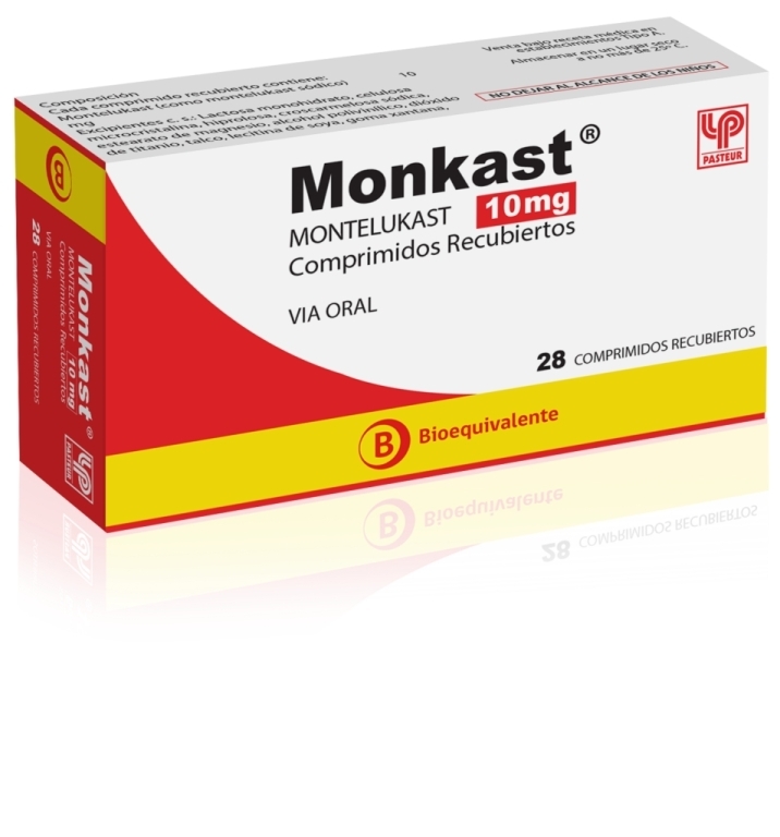 MONKAST 10 MG X28 COMPRIMIDOS