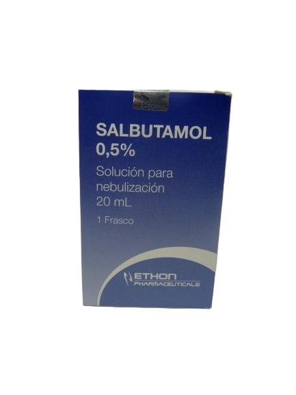 SALBUTAMOL 0.5% X 20ML X SOLUCION PARA NEBULIZACION