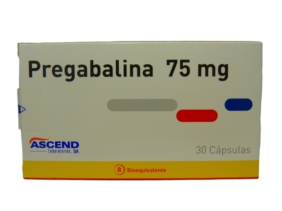 PREGABALINA 75 MG X 30 CAPSULAS