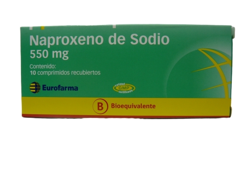 NAPROXENO 550 MG X10 COMPRIMIDOS