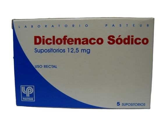 DICLOFENACO 12.5MG X5 SUPOSITORIOS