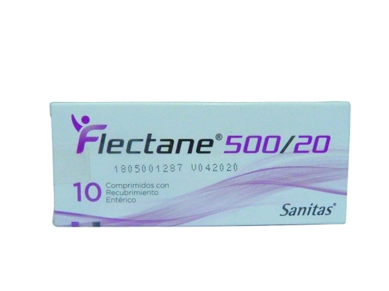 FLECTANE 500/20 MG X 10 COMPRIMIDOS