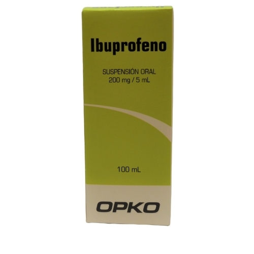 IBUPROFENO 200MG JARABE 5ML X100