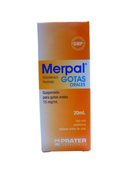 MERPAL 15 MG/ML X 20ML GOTAS