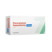 Paracetamol Pediatrico 125Mg X6 Supositorios | paracetamol pediatrico 6sup