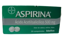 ASPIRINA 500MG X20 TABLETAS