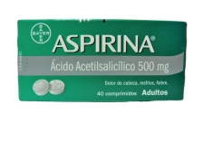 ASPIRINA 500 MG 500MG X40 TABLETAS