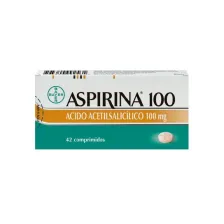 Aspirina Pediatrico 100 Mg X 42 Comprimidos | aspirina pediatrico 42com