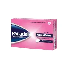 PANADOL PEDIATRICO 80 MG X 20 COMPRIMIDOS