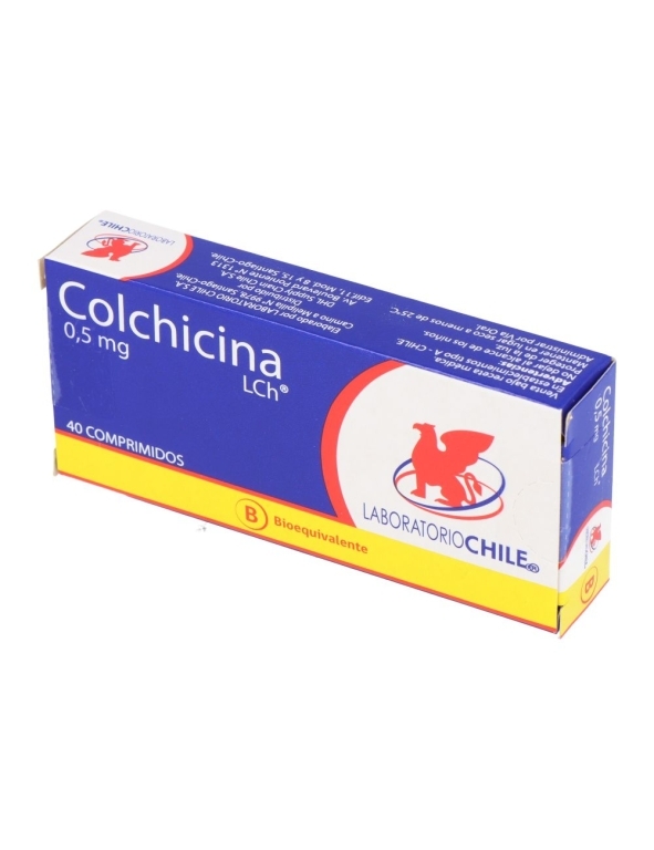 COLCHICINA 0.5MG X40 COMPRIMIDOS
