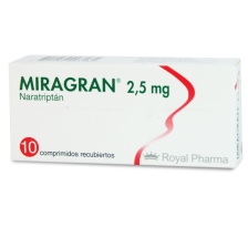 MIRAGRAN 2.5MG X10 COMPRIMIDOS