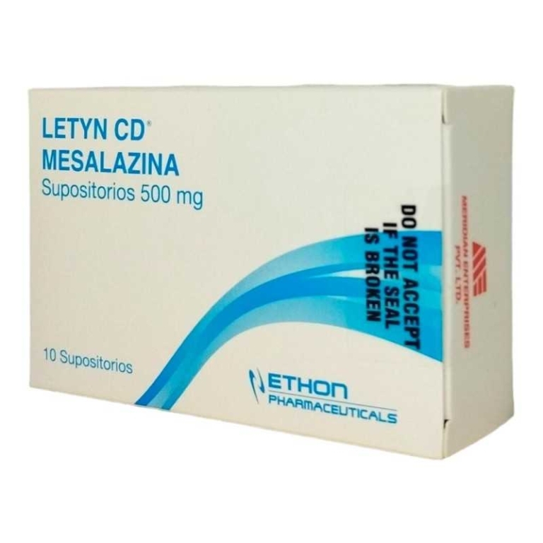 Cenabast Letyn Cd Mecolzine 500Mg X 10 Supositorios | cenabast letyn 500mg