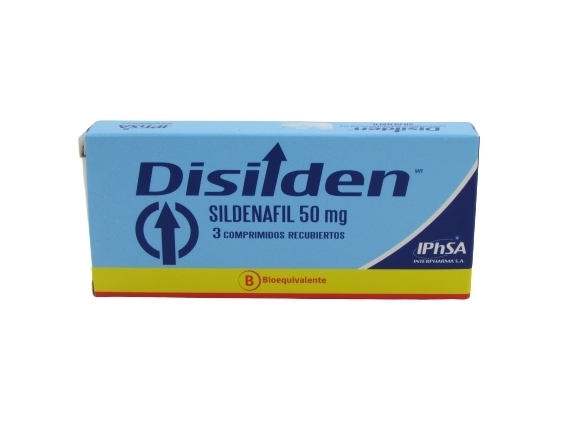 DISILDEN 50MG X3 COMPRIMIDOS RECUBIERTOS