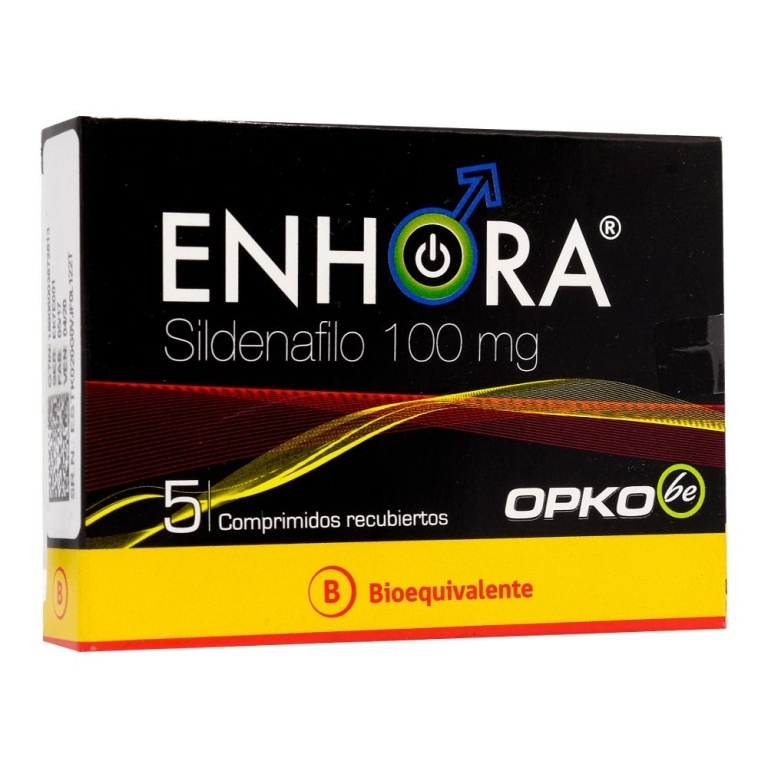 ENHORA 100MG X5 COMPRIMIDOS RECUBIERTOS