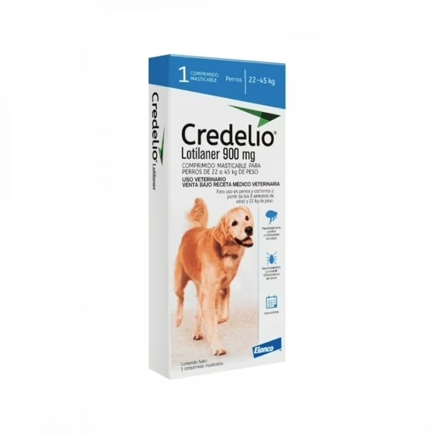 CREDELIO PERRO 22,0 A 45,0 KILOS X 1 COMPRIMIDO