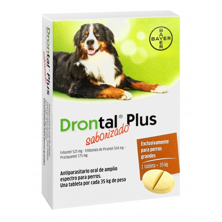Drontal Plus Raza Grande X 1Com | drontal plus 1com