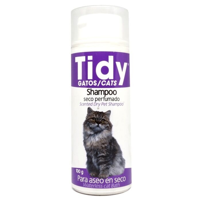Tidy Shampoo Seco Gato X100G | tidy gato 100g