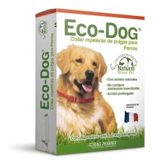 ECO DOG COLLAR REPELENTE PULGA PERROS NATURAL X 1 UNIDAD