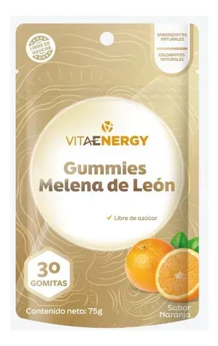 GUMMIES MELENA DE LEON X 30 GOMITAS SIN AZUCAR