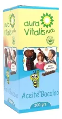 ACEITE HIGADO BACALAO INFANTIL X 200ML SABOR CHOCOLATE