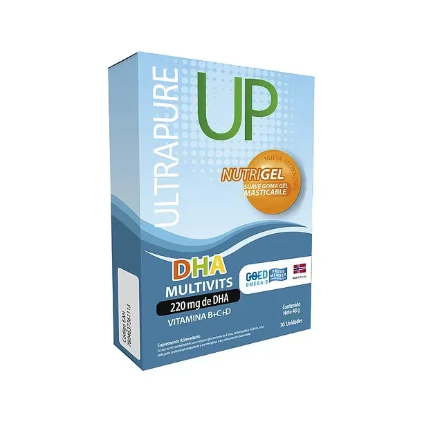 OMEGA 3 DHA MULTIVITS X 30 COM. MASTICABLES