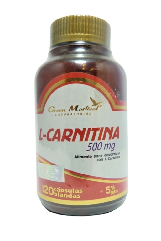 L-CARNITINA GEEN MED 500mg X 120CAP