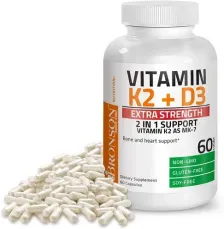 VITAMINA K2+D3 100 MG/800 UI X 60 CAPSULAS