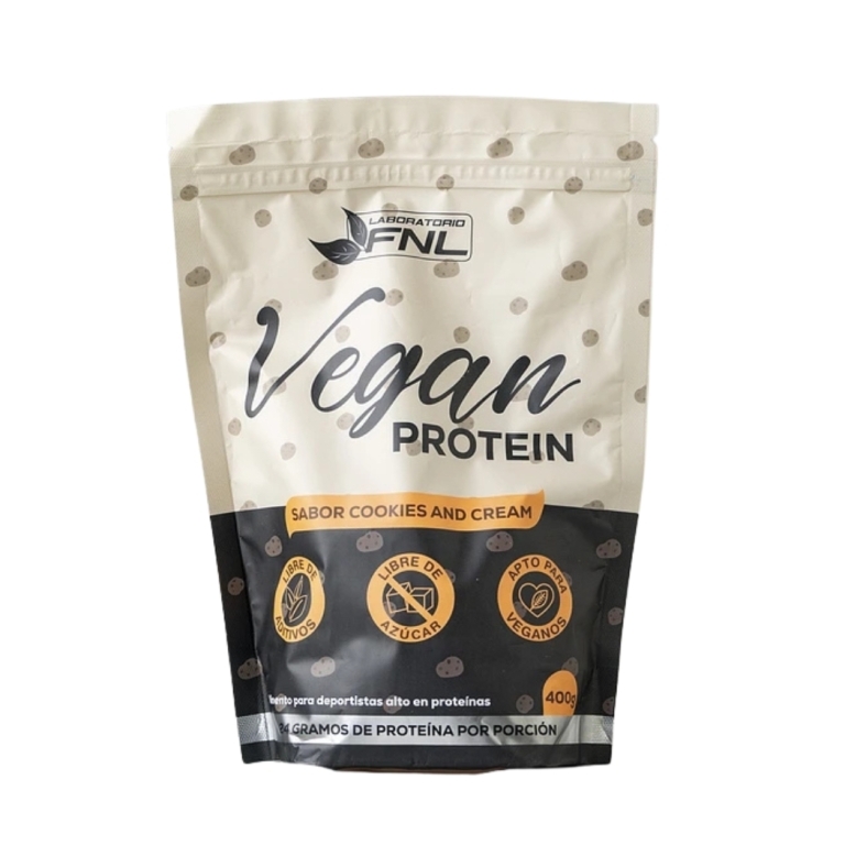 VEGAN PROTEIN SABOR COOKIES AND CREAM X 400GR