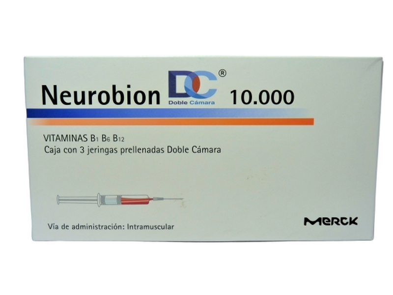 Neurobion Dc 10000Ui / 3Ml X 3 Ampollas | neurobion 3amp