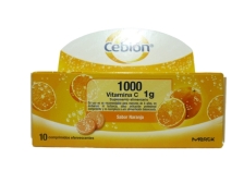 CEBION 1G EFERVESCENTE X10 COMPRIMIDOS