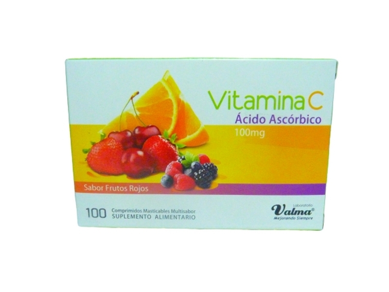 VITAMINA C 100MG X100 COMPRIMIDOS