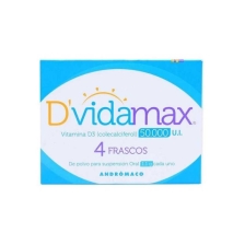 DVIDAMAX POLVO SUSPENSION ORAL X 50.000UI X 4 FRASCOS