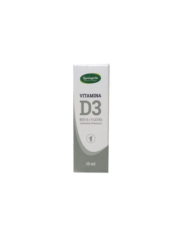 VITAMINA D 800UI 10ML X4 GOTAS