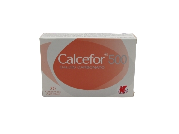 CALCEFOR 500MG X30 COMPRIMIDOS
