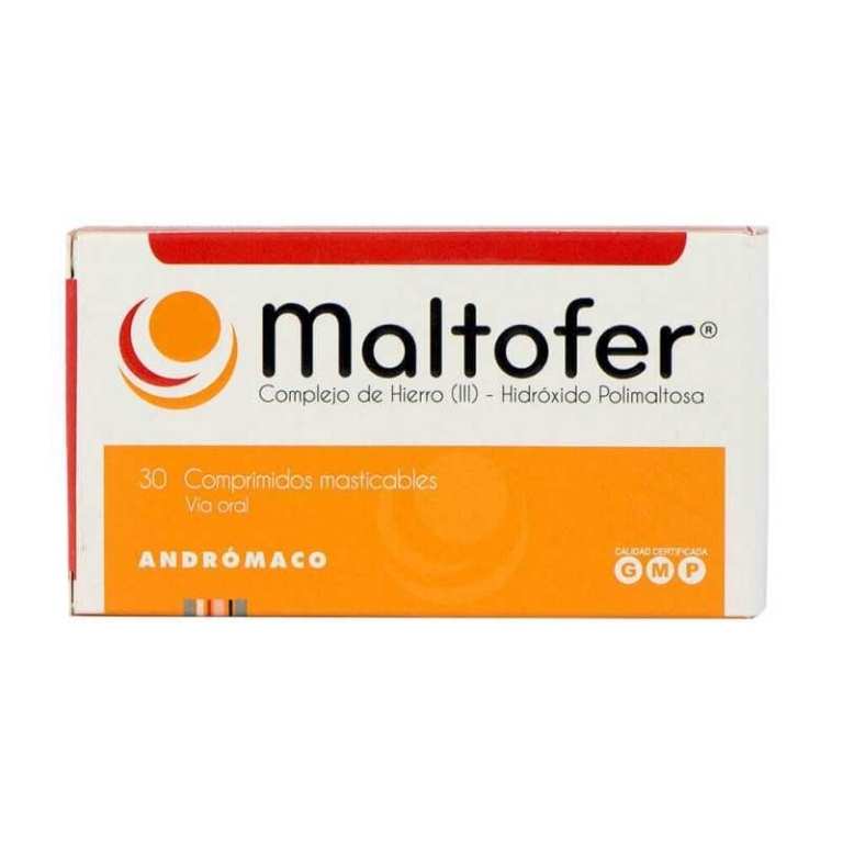MALTOFER 100 MG X 30COMPRIMIDOS