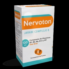 NERVOTON (B1, B2, B6, B12 Y NICOTINAMIDA) X 120 ML