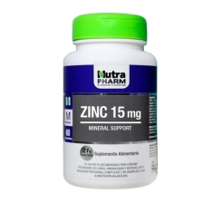 NUTRAPHARM ZINC 15MG X60 COMPRIMIDOS